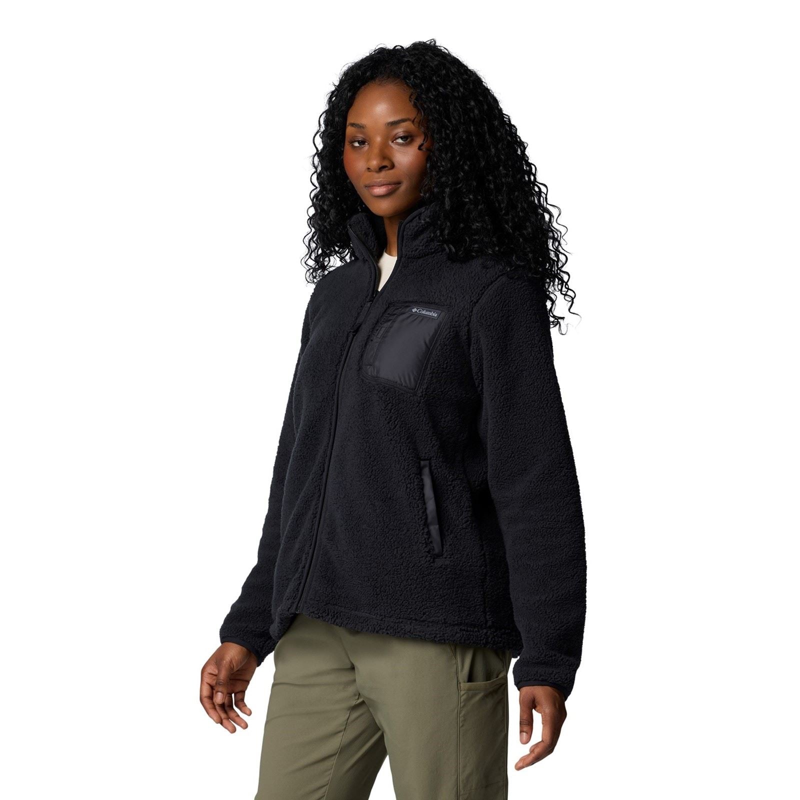 Columbia West Bend Full Zip Women's Black Fleece Jackets