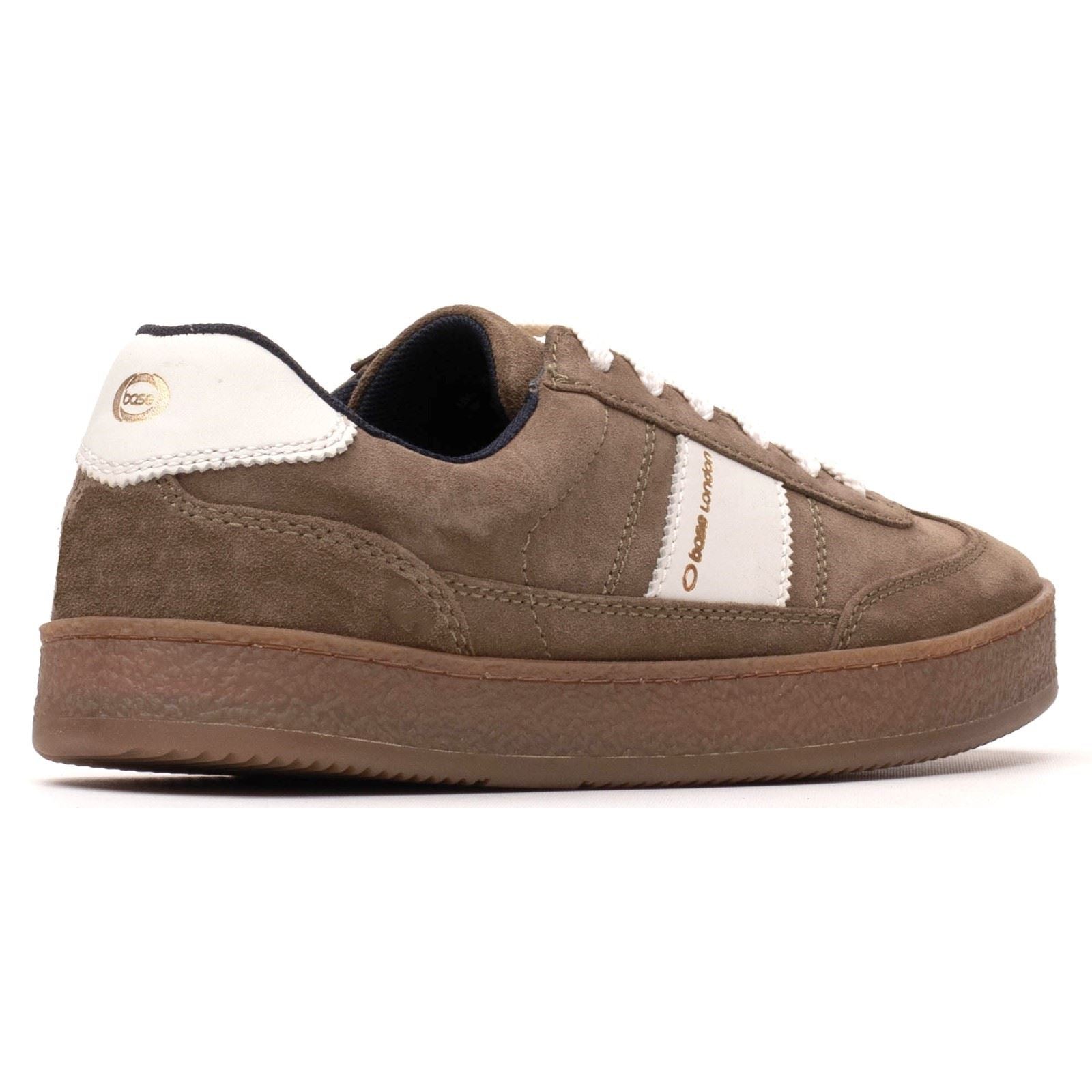 Base London Banksy Leather Men's Sage Trainers