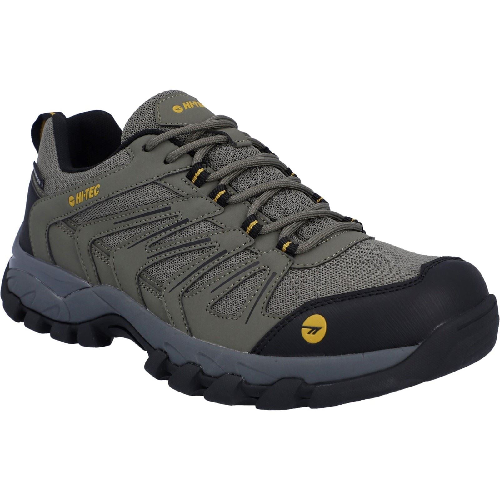 Hi-Tec Campana Low Polyurethane Men's Dusty Olive/Honey Hiking Shoes