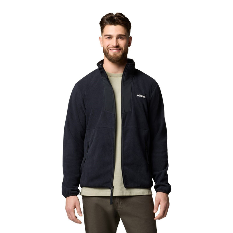 Columbia Sequoia Grove Full Zip Men's Black Fleece Jacket