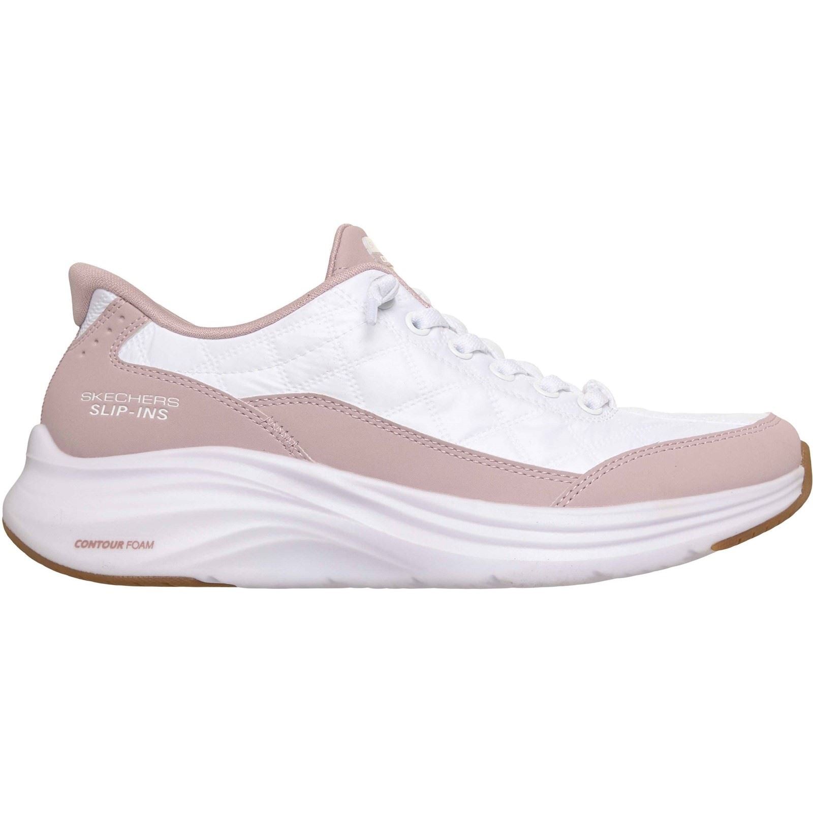 Skechers Contour Foam Cozy Fit Textile Women's Lavender Standard Trainers