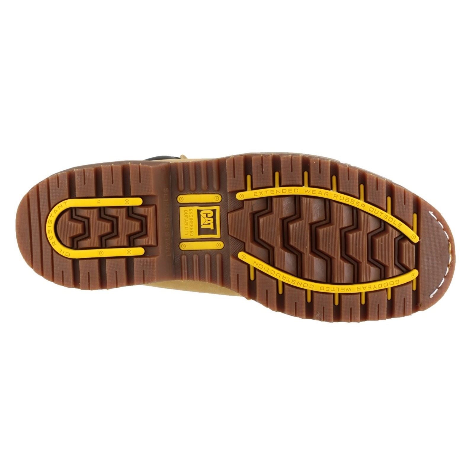 Caterpillar Holton Leather Honey Safety Boots