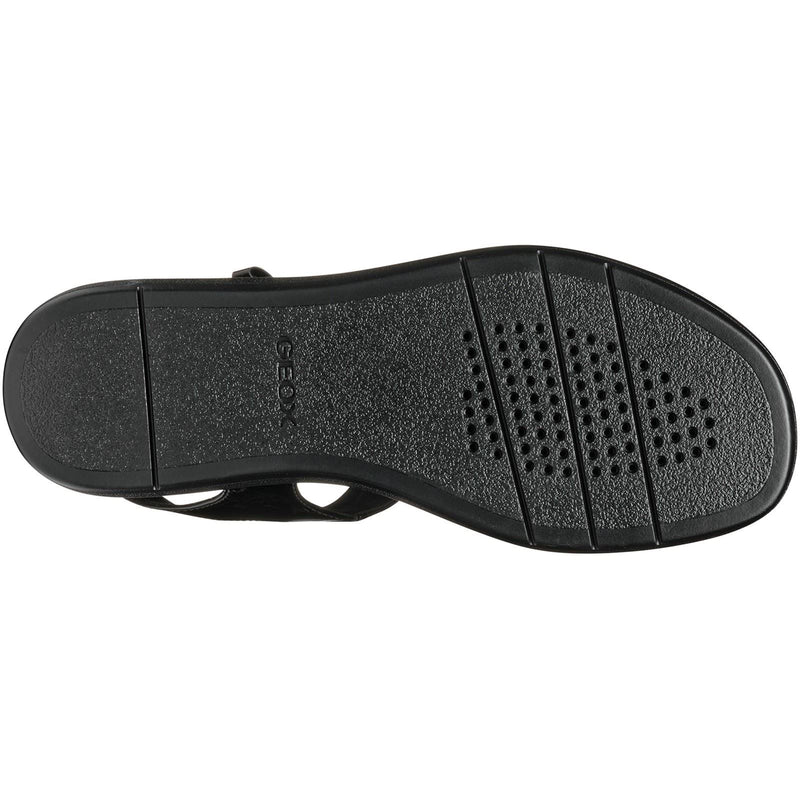 Geox D CAMALEI Synthetic Synthetic Women's Black Sandals