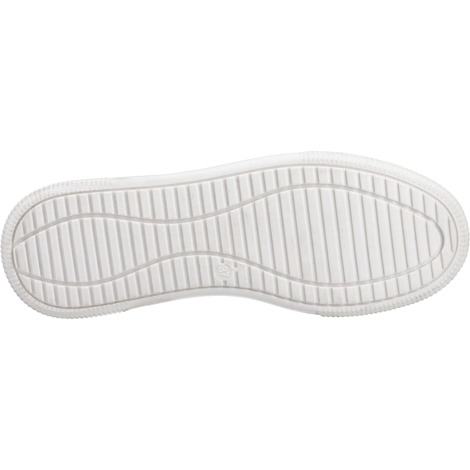 Hush Puppies Martha Leather Women's White Trainers