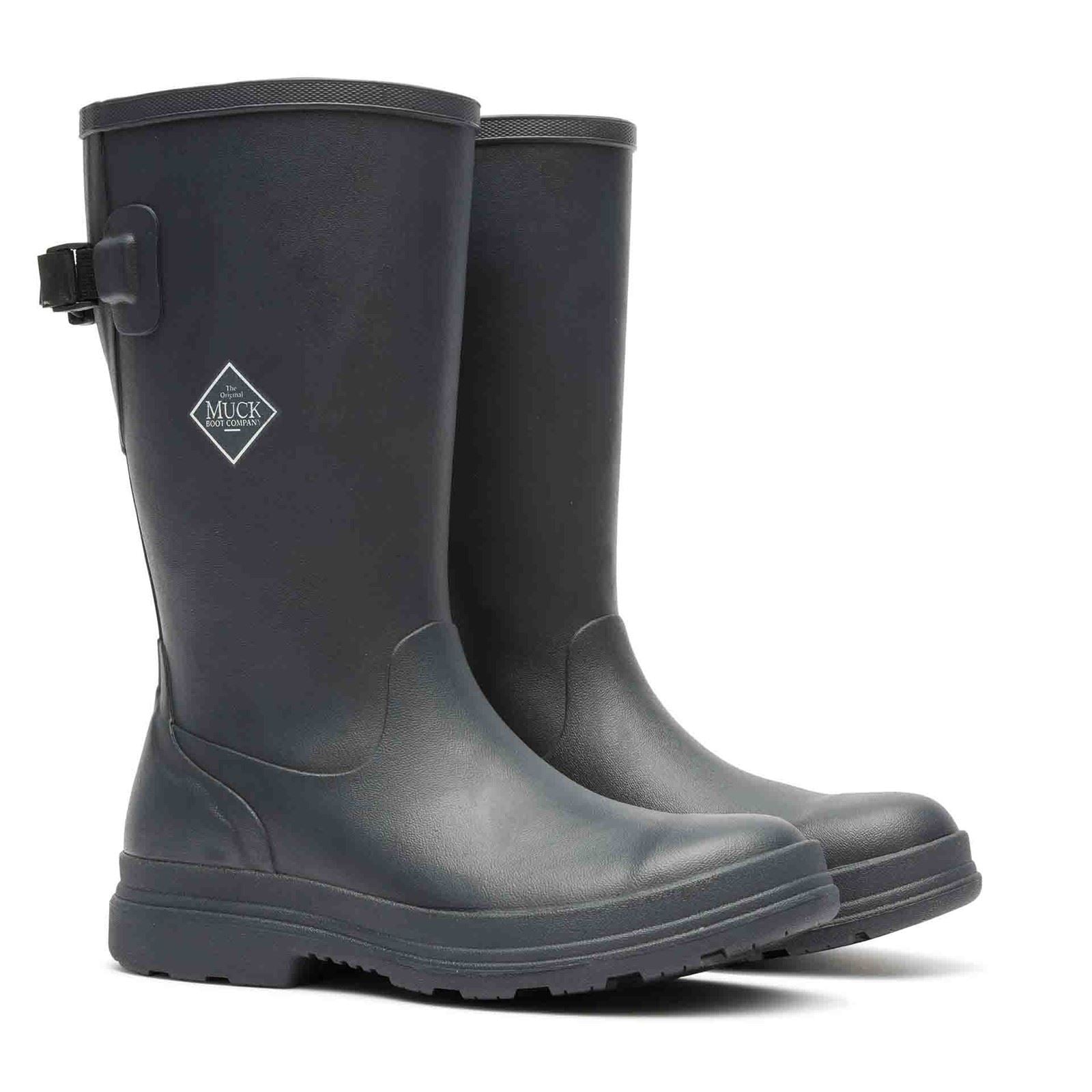Muck Boots Rainscape Tall Rubber Women's Black Wellington Boots