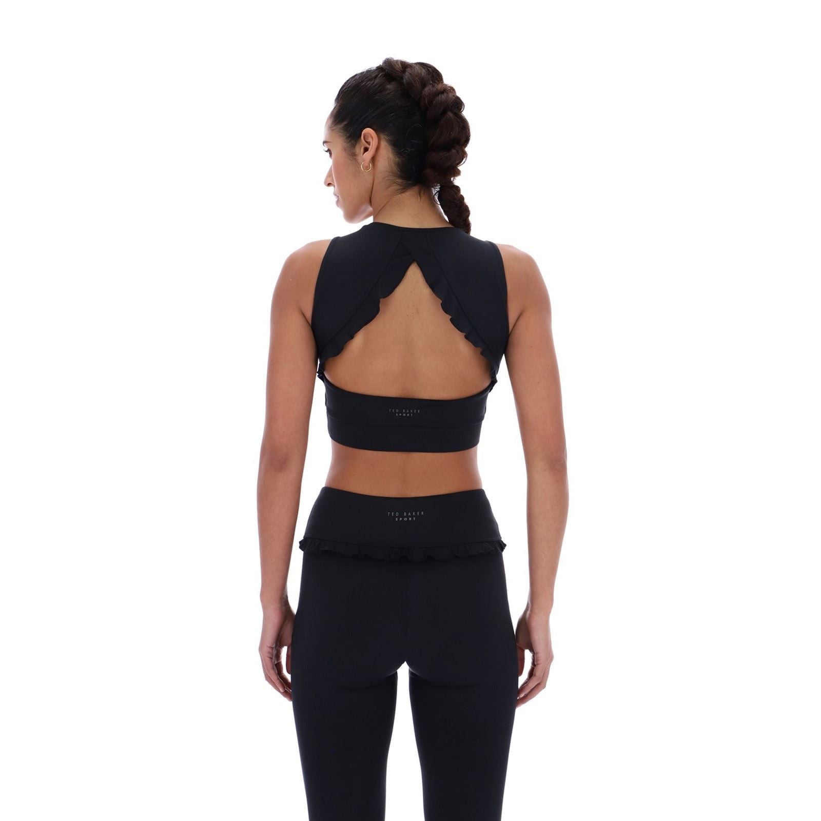 Ted Baker ARIA TBWSBS262 Polyester Women's Black Sports Bra