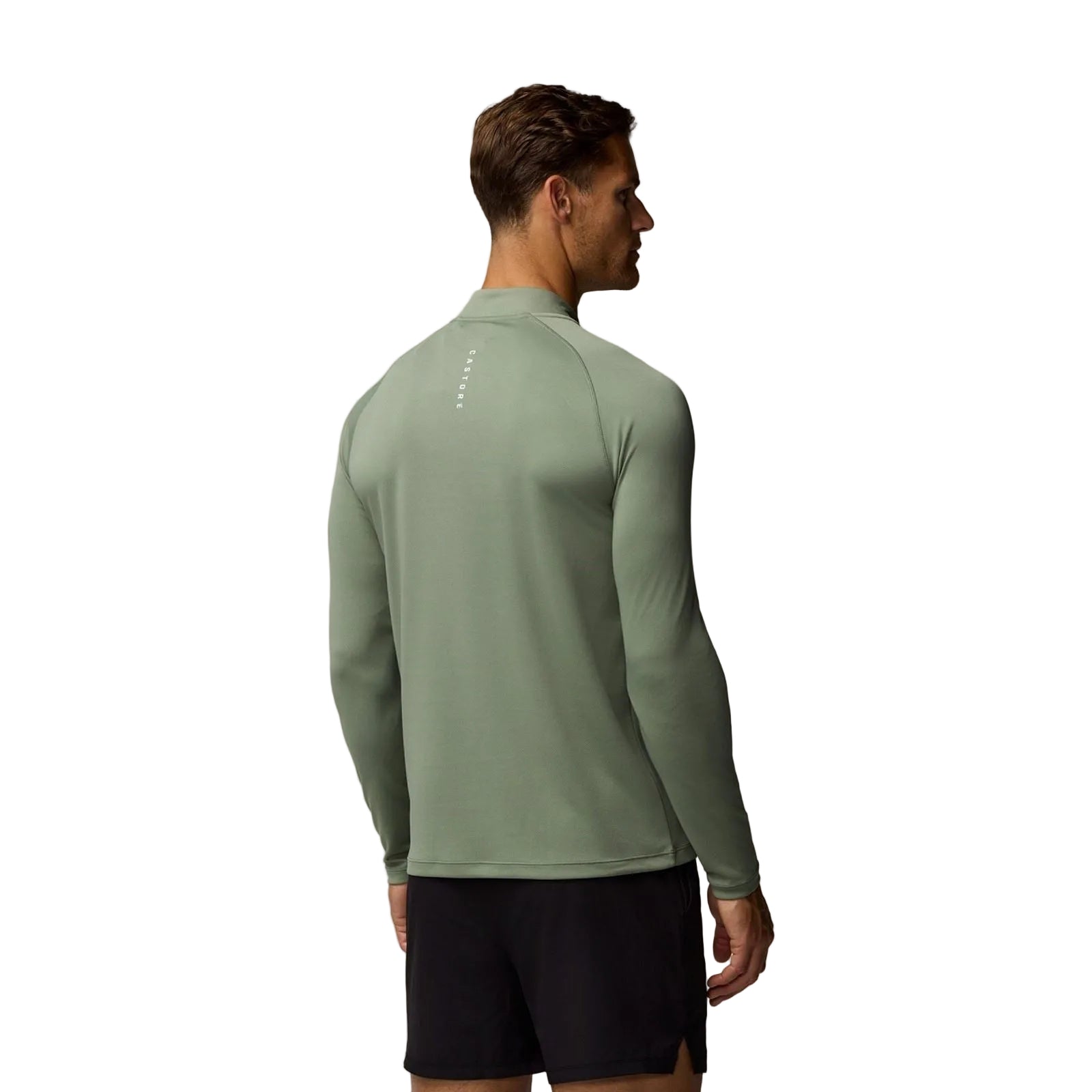 Castore Adapt Training 1/4 Zip Top Polyester Men's Blue Activewear T-Shirts