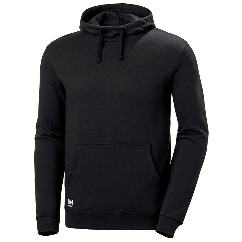 Helly Hansen Workwear Manchester Cotton Men's Black Hooded Sweatshirt