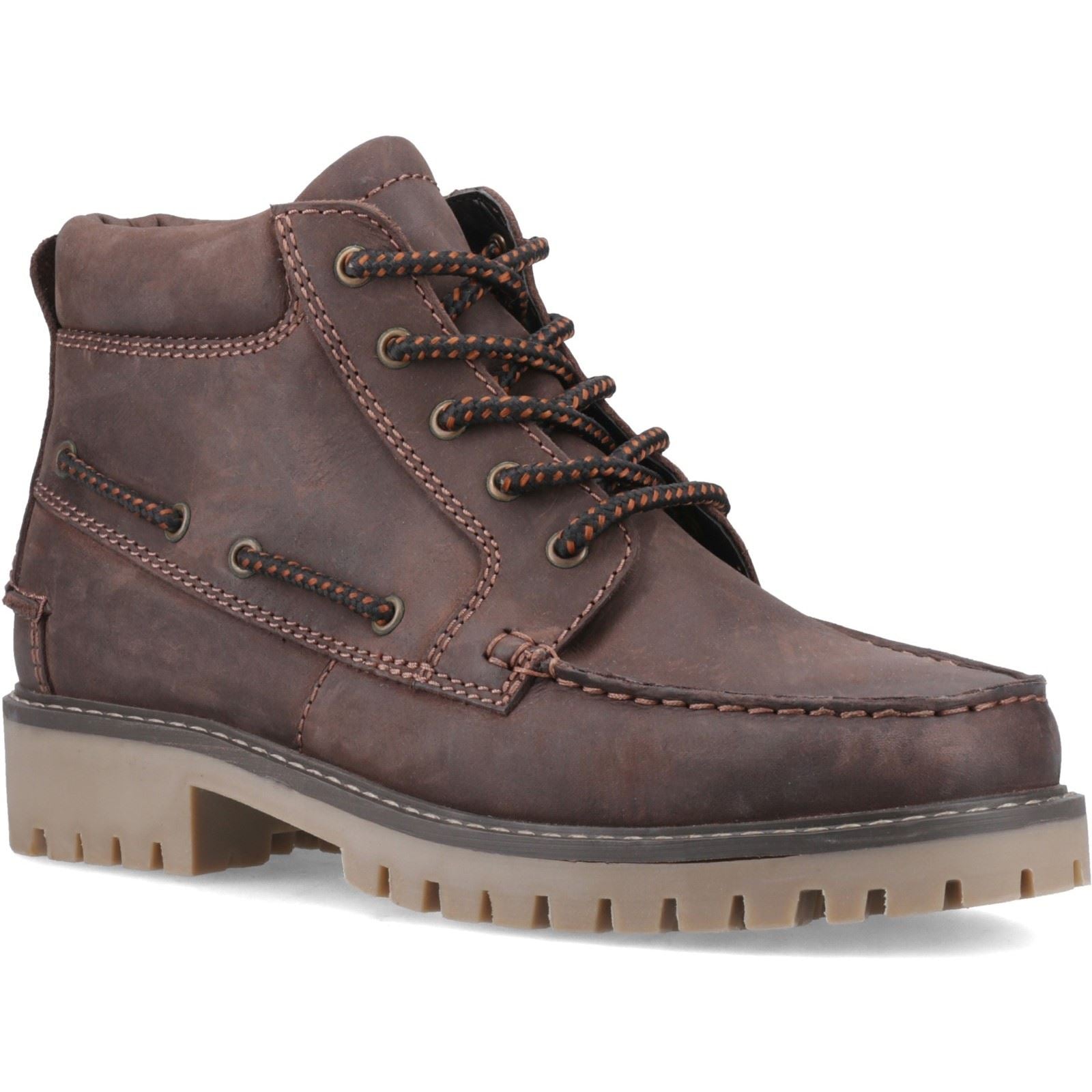 Sperry Baltimore Leather Men's Brown Ankle Boots