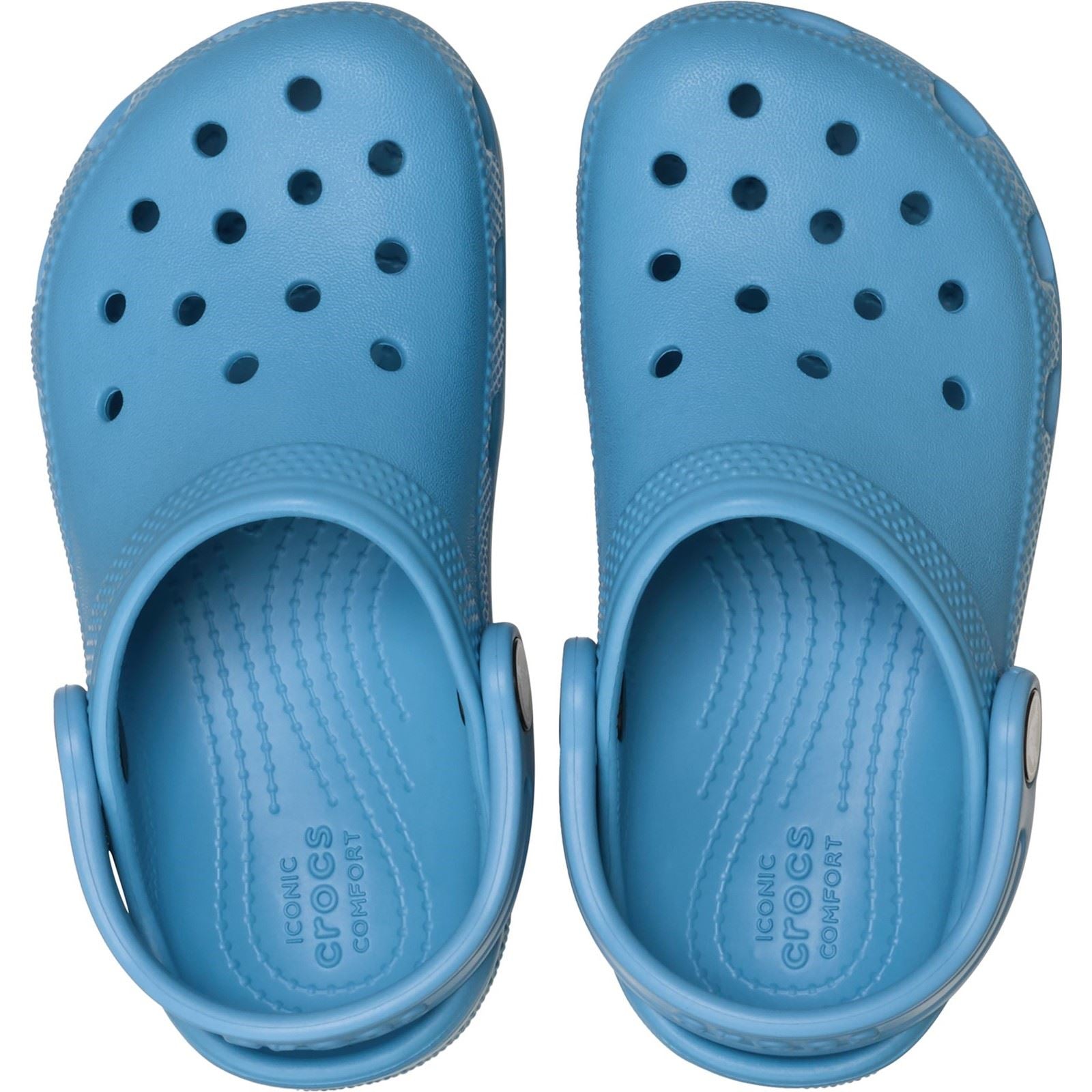 Crocs Classic Toddler EVA Unisex Kid's Elite Blue Clogs