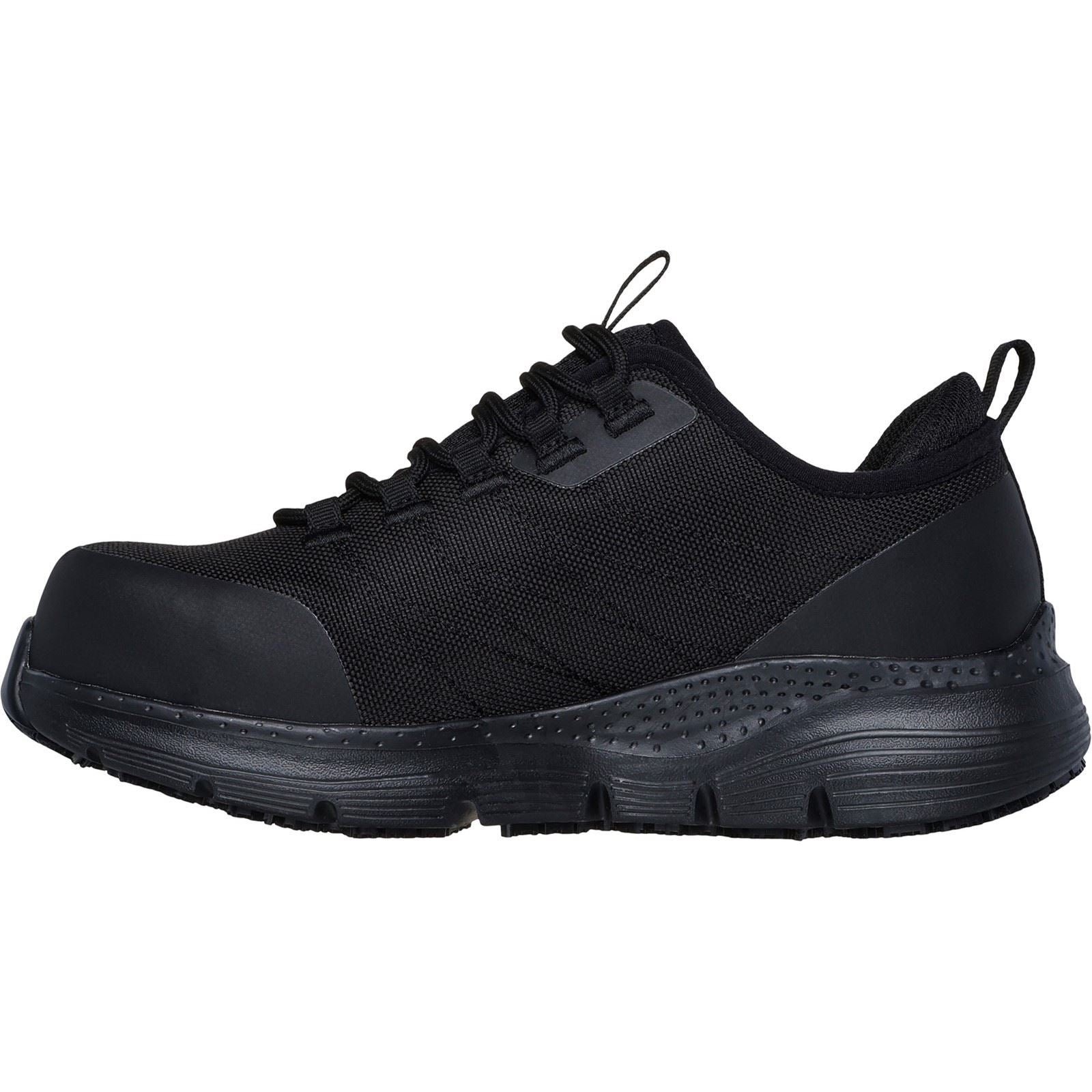 Skechers Workwear Arch Fit SR Ebinal Textile Women's Black Safety Trainers