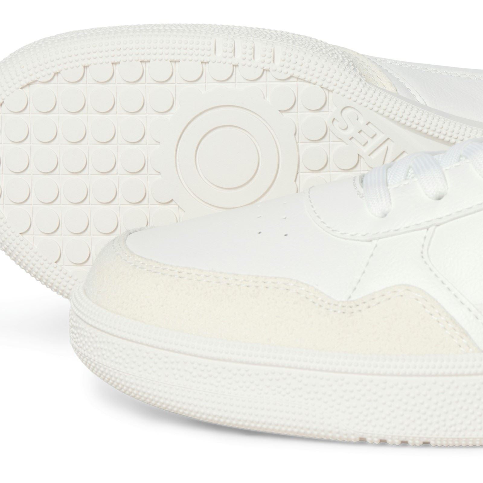 Jack & Jones Bounce Synthetic Men's White/Navy Blazer Trainers