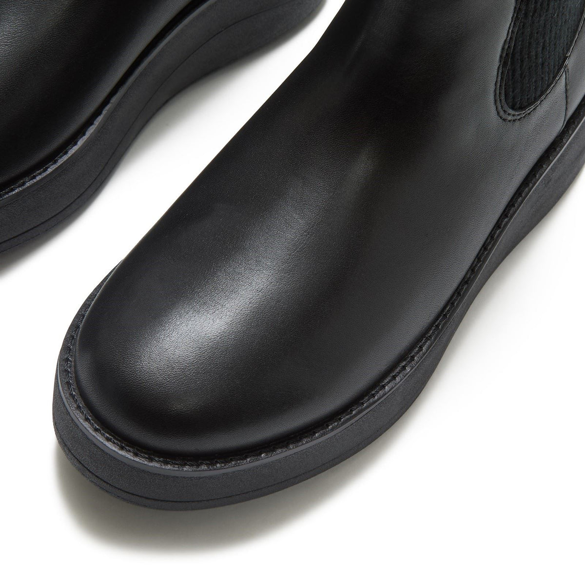 Fitflop Gen-FF Roam Knit Leather Women's Black Boots