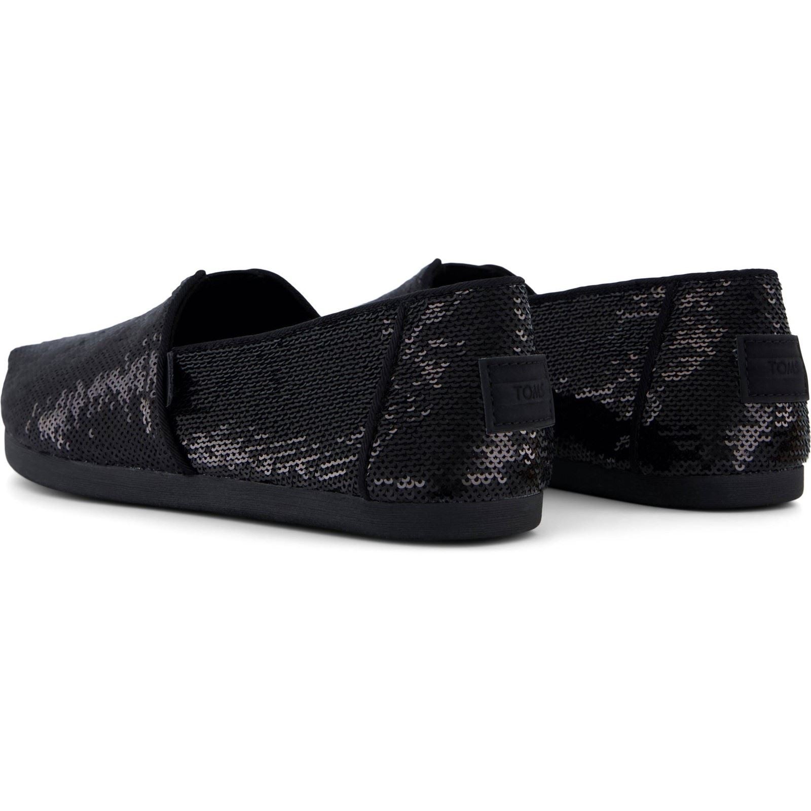 TOMS Alpargata Sequins Textile Women's Black Espadrilles