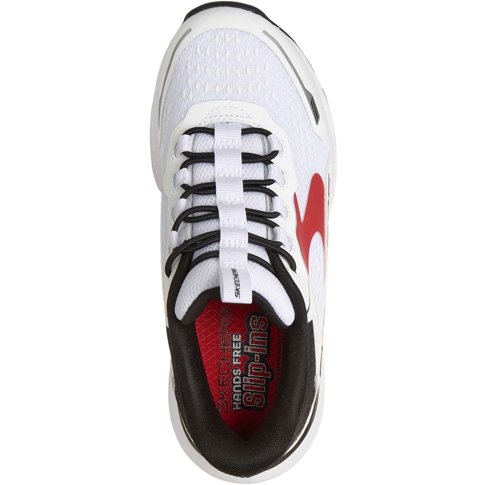 Skechers Glide-Step Plus Vista-Lane Polyurethane Boy's White/Black/Red Trainers