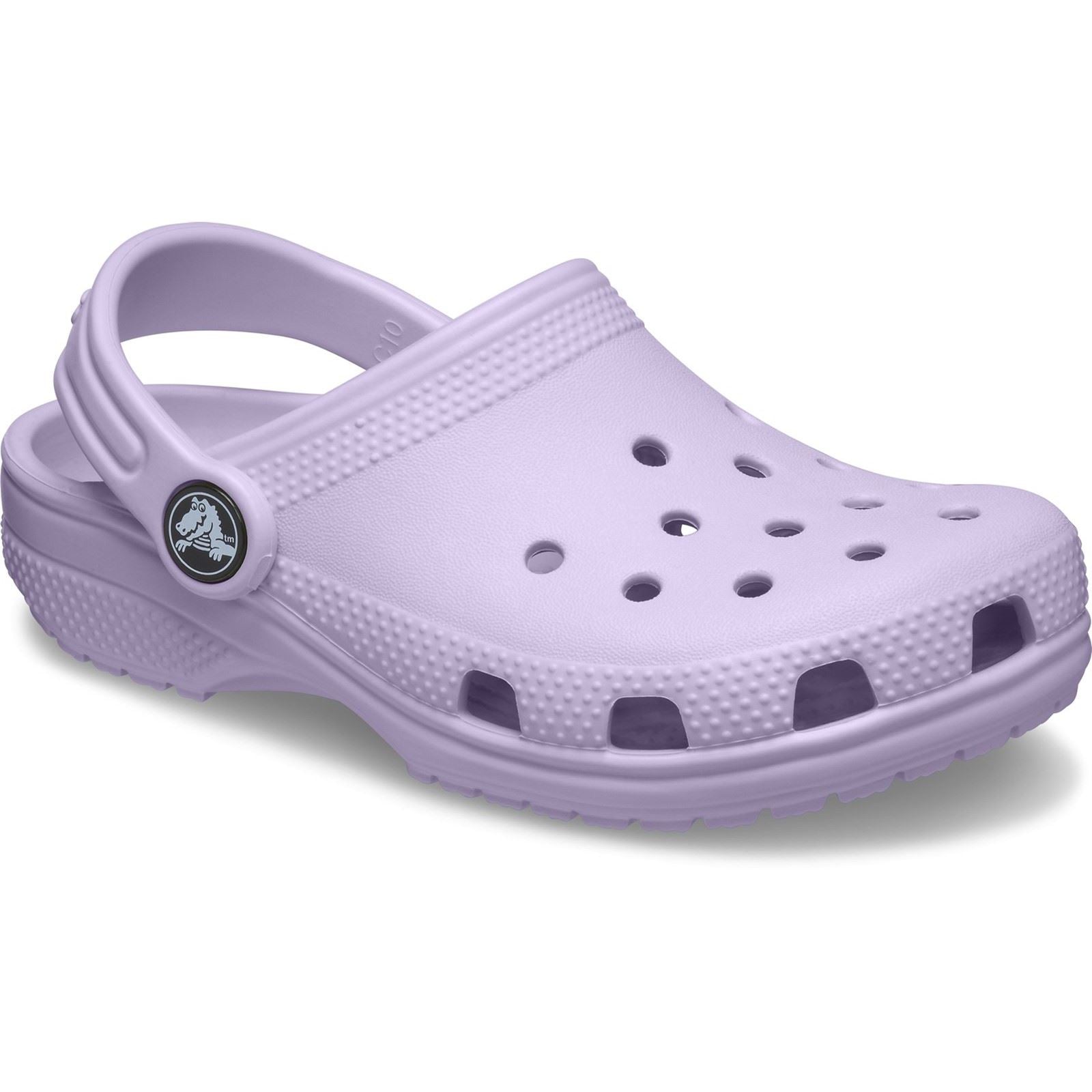 Crocs Classic Toddler EVA Unisex Kid's Lavender Clogs