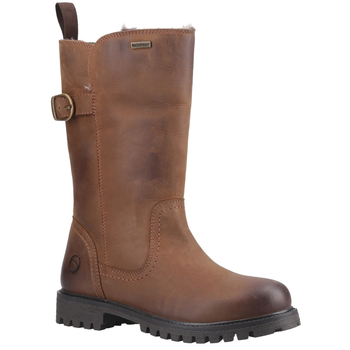 Cotswold Winchcombe Leather Women's Tan Boots