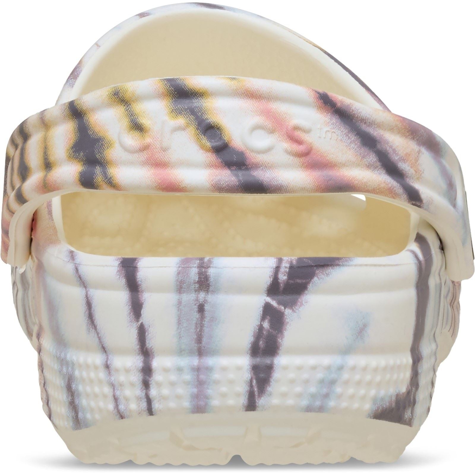 Crocs Classic Tie Dye Clog Thermoplastic Women's Chalk/Multi Clogs
