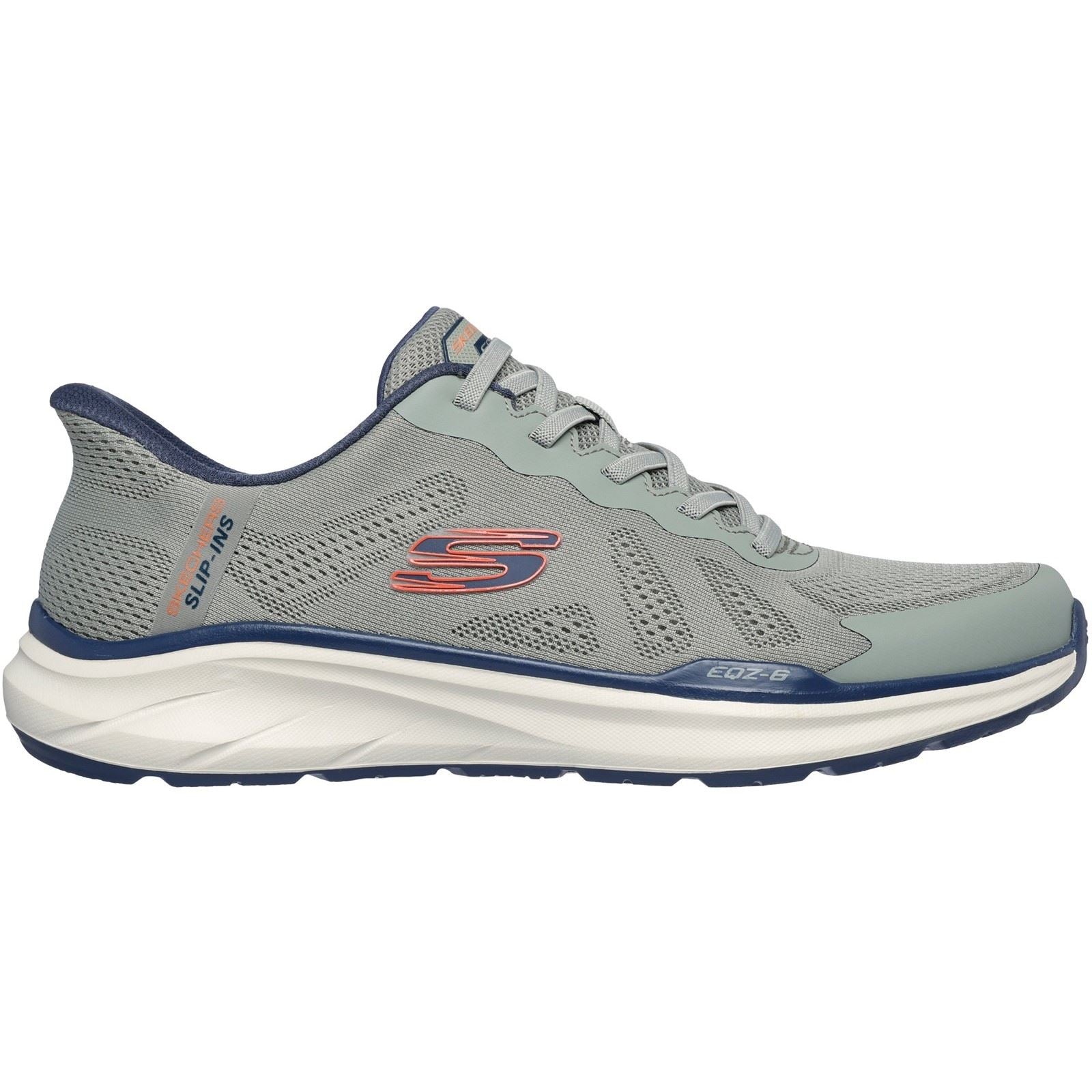 Skechers Equalizer 6.0 Textile Men's Green/Multi Trainers