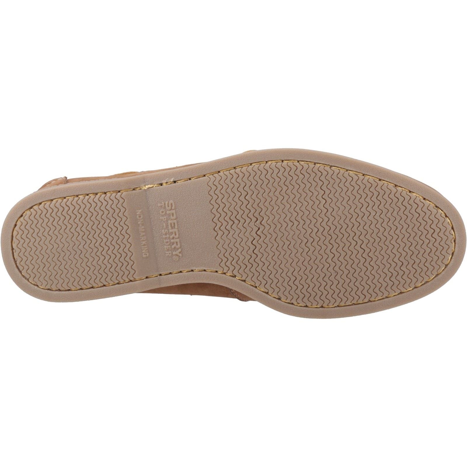 Sperry Tacoma Leather Men's Tan Boat Shoes
