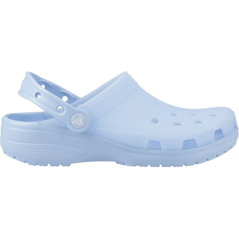Crocs Classic Frosted Synthetic Blue Calcite Clogs