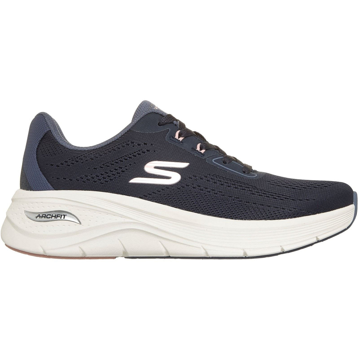 Skechers Arch Fit 3.0 Easy Flow Textile Women's Navy Trainers