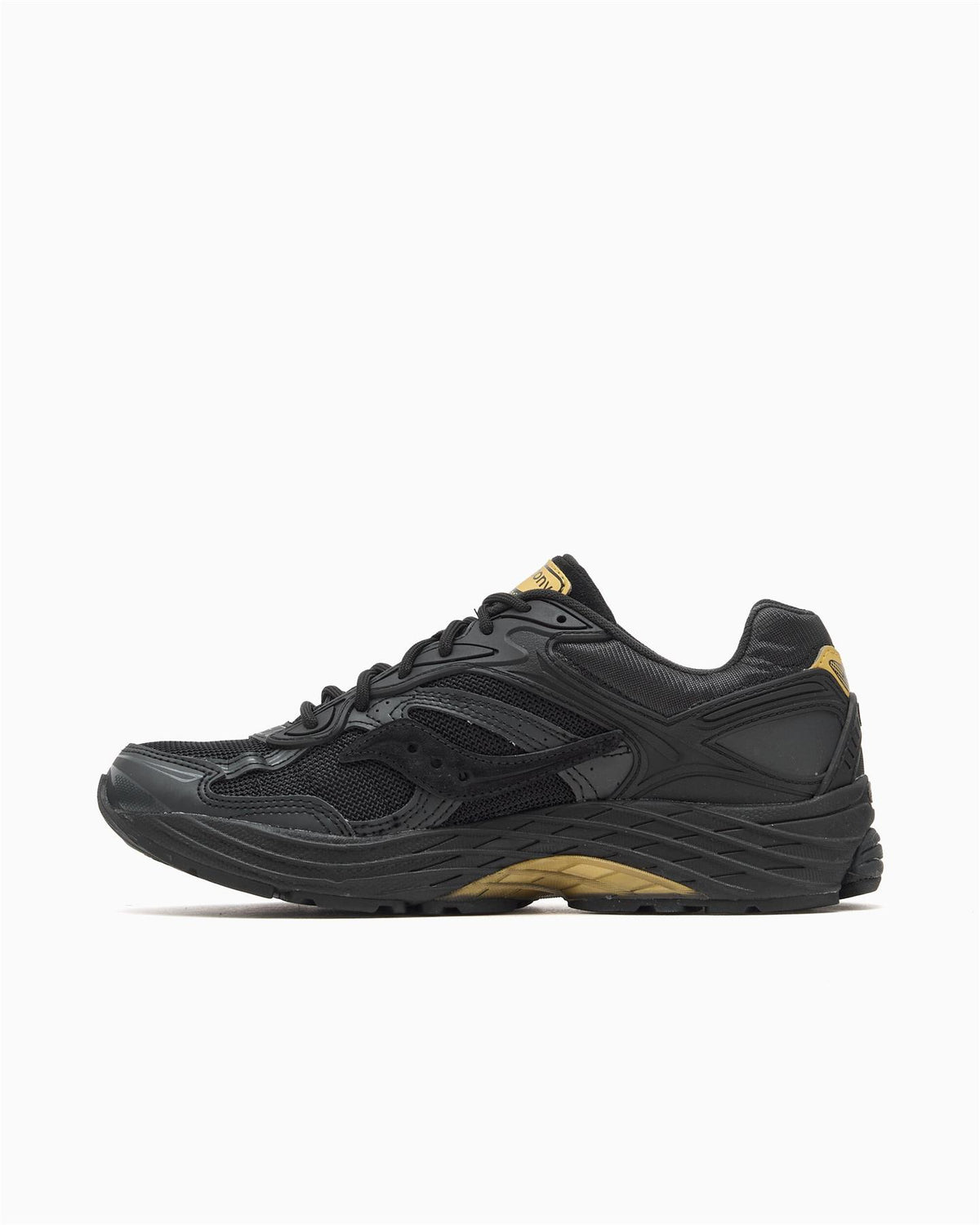 Saucony Progrid Omni 9 Armor Black/Gold Trainers