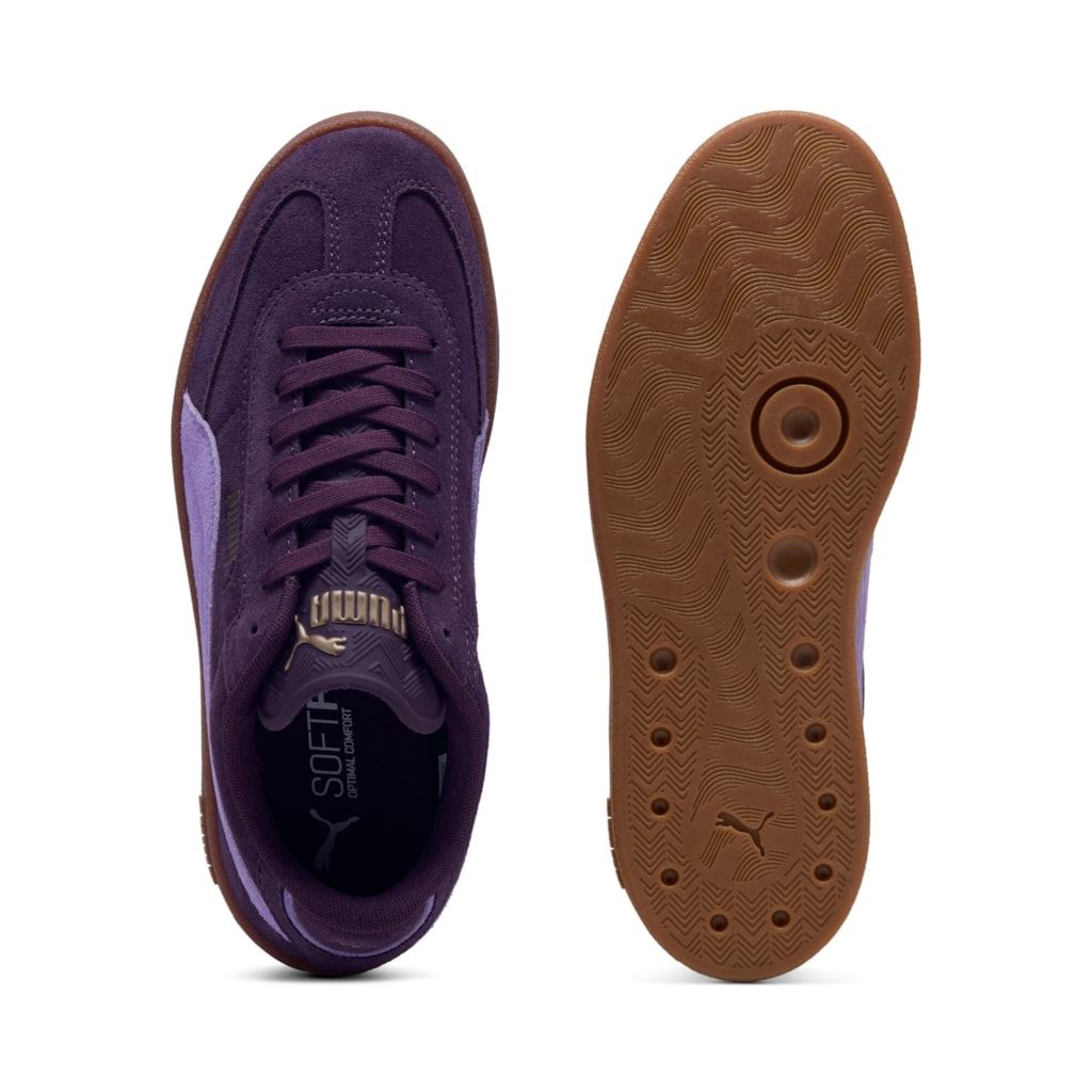 Puma Club II Era Suede Plum Trainers