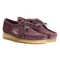 Clarks Originals Wallabee Suede Women's Plum Shoes