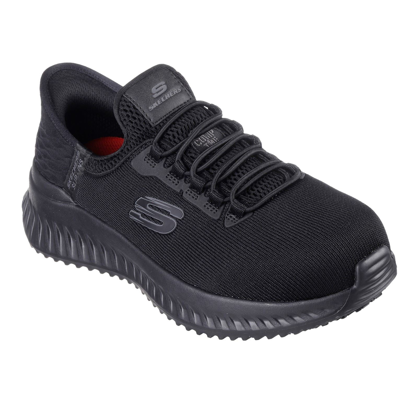 Skechers Workwear Tilido Ombray Mesh Women's Black Safety Trainers