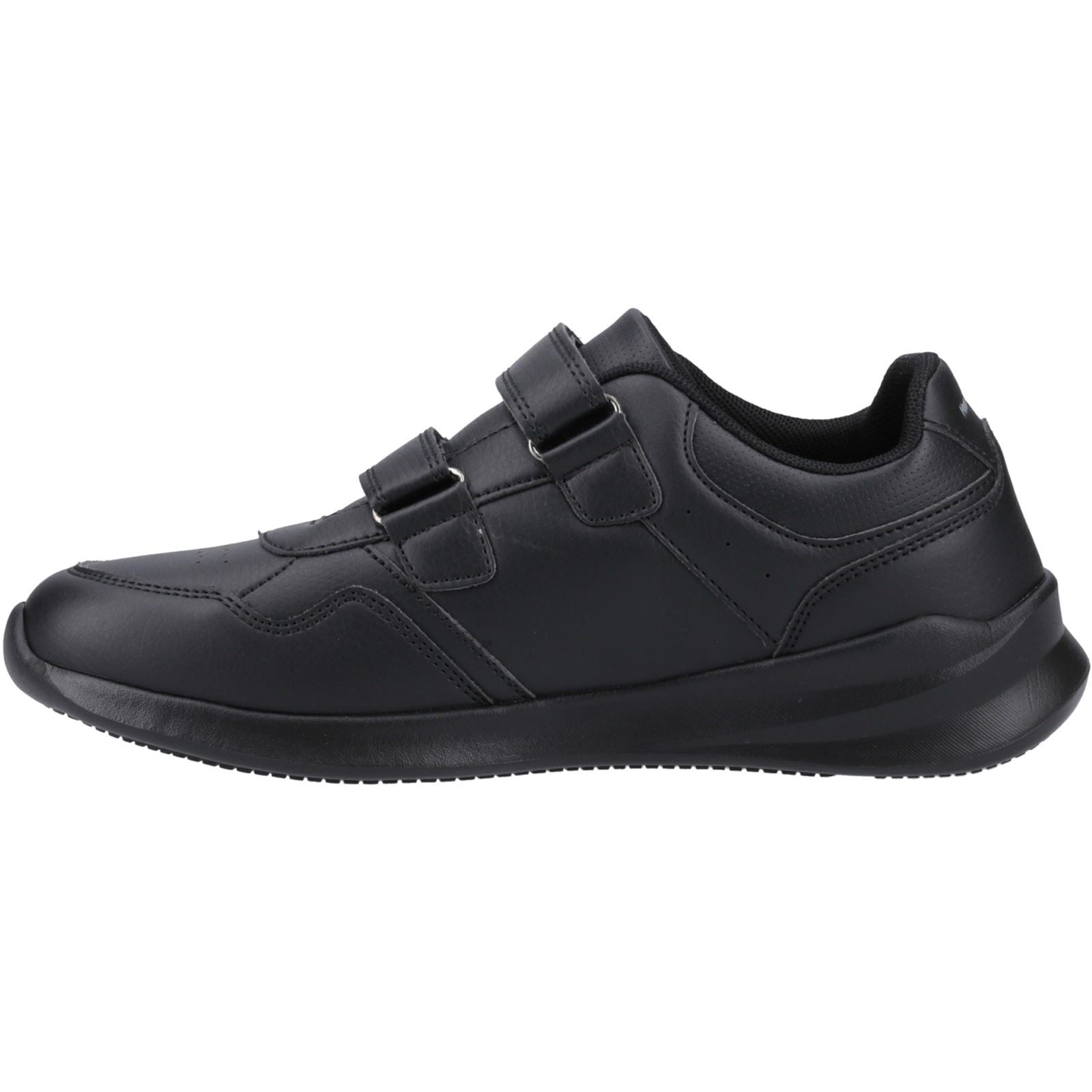 Hush Puppies Marling Easy Senior Black Shoes - UK 6