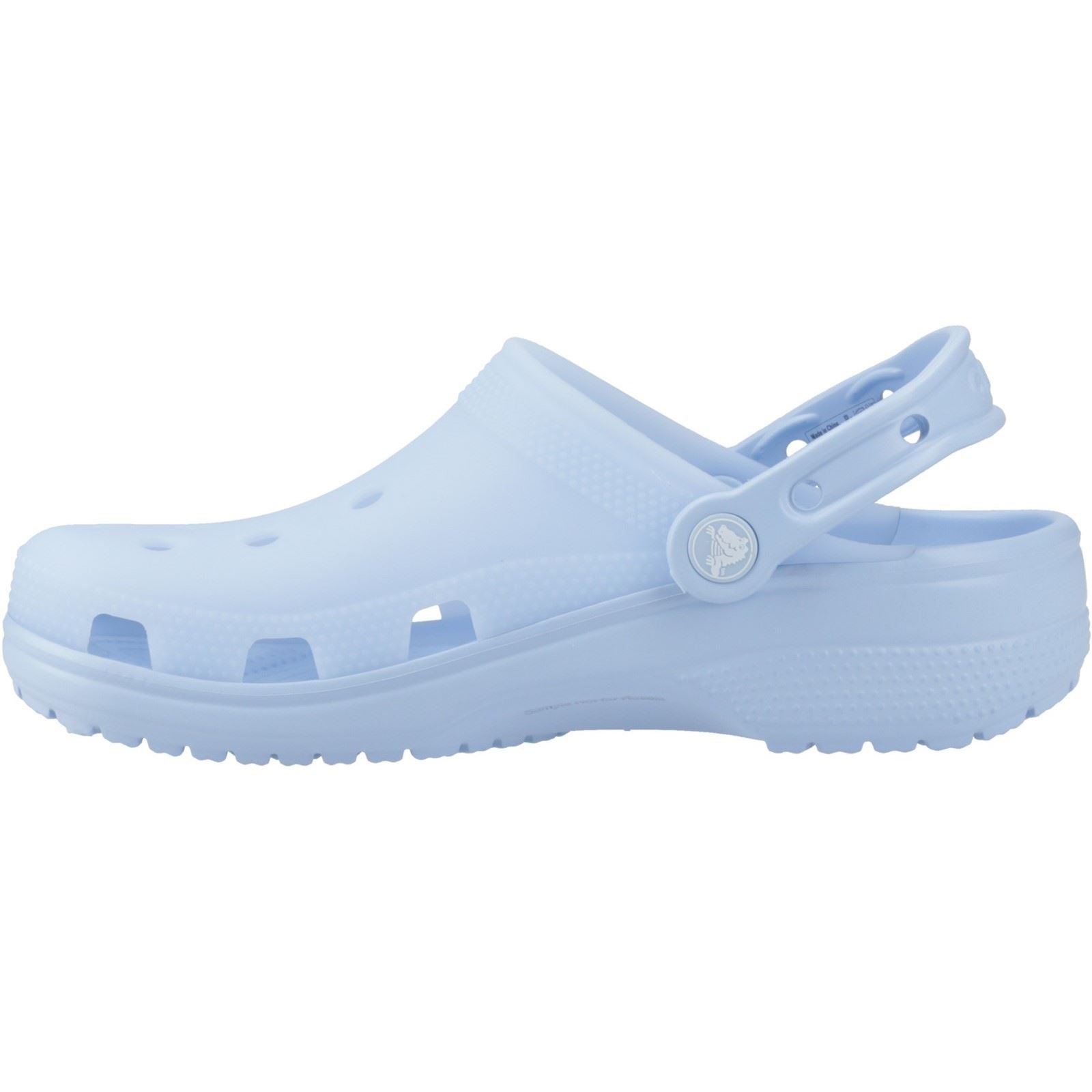 Crocs Classic Frosted Synthetic Blue Calcite Clogs