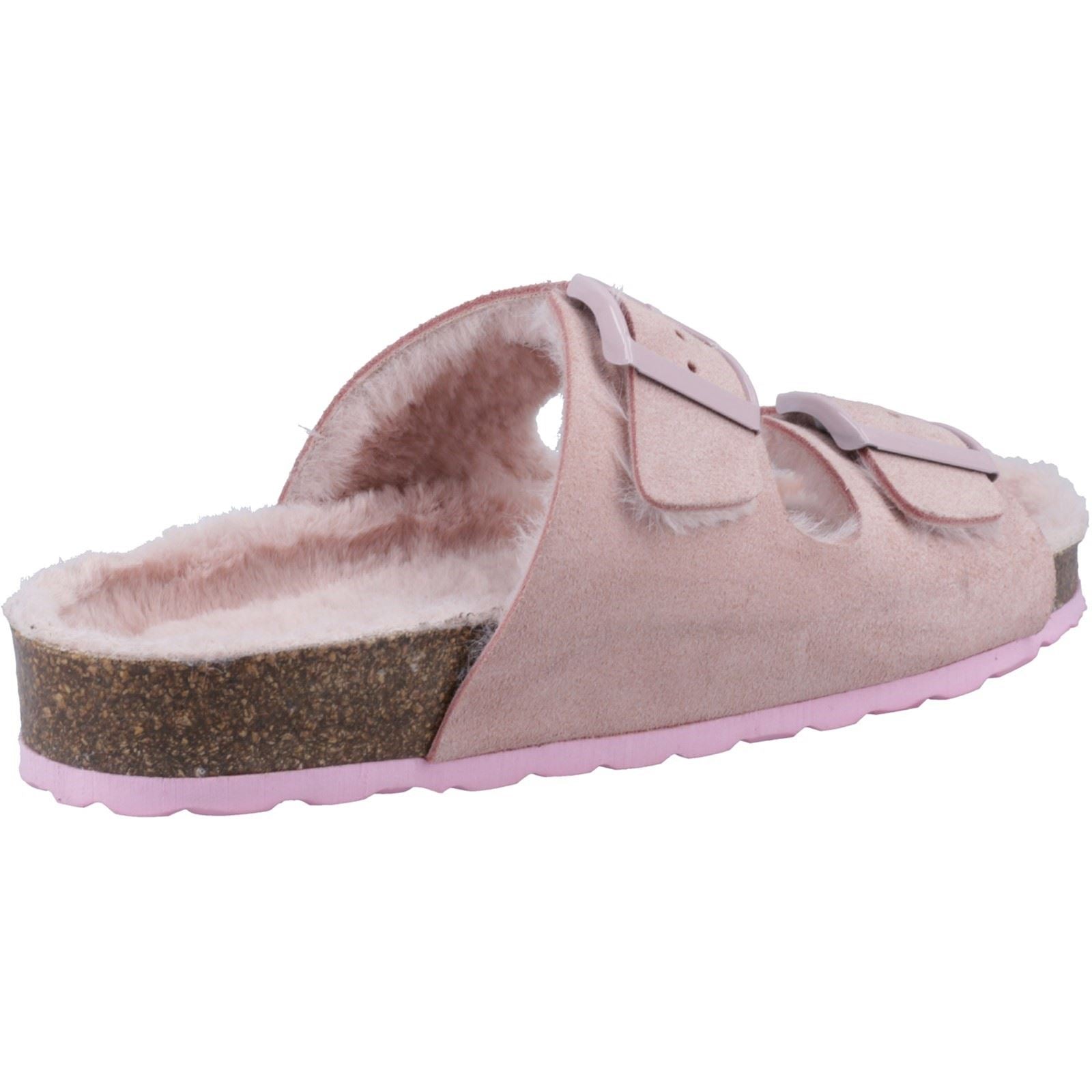 Hush Puppies Jessie Leather Women's Blush Slippers