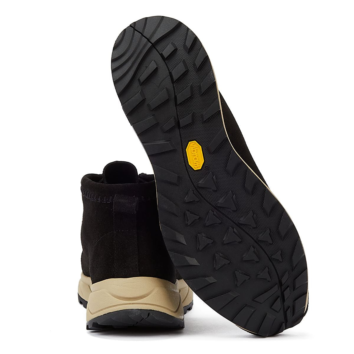 Clarks Originals Wallabee Eden Suede Men's Black Lace-Up Shoes