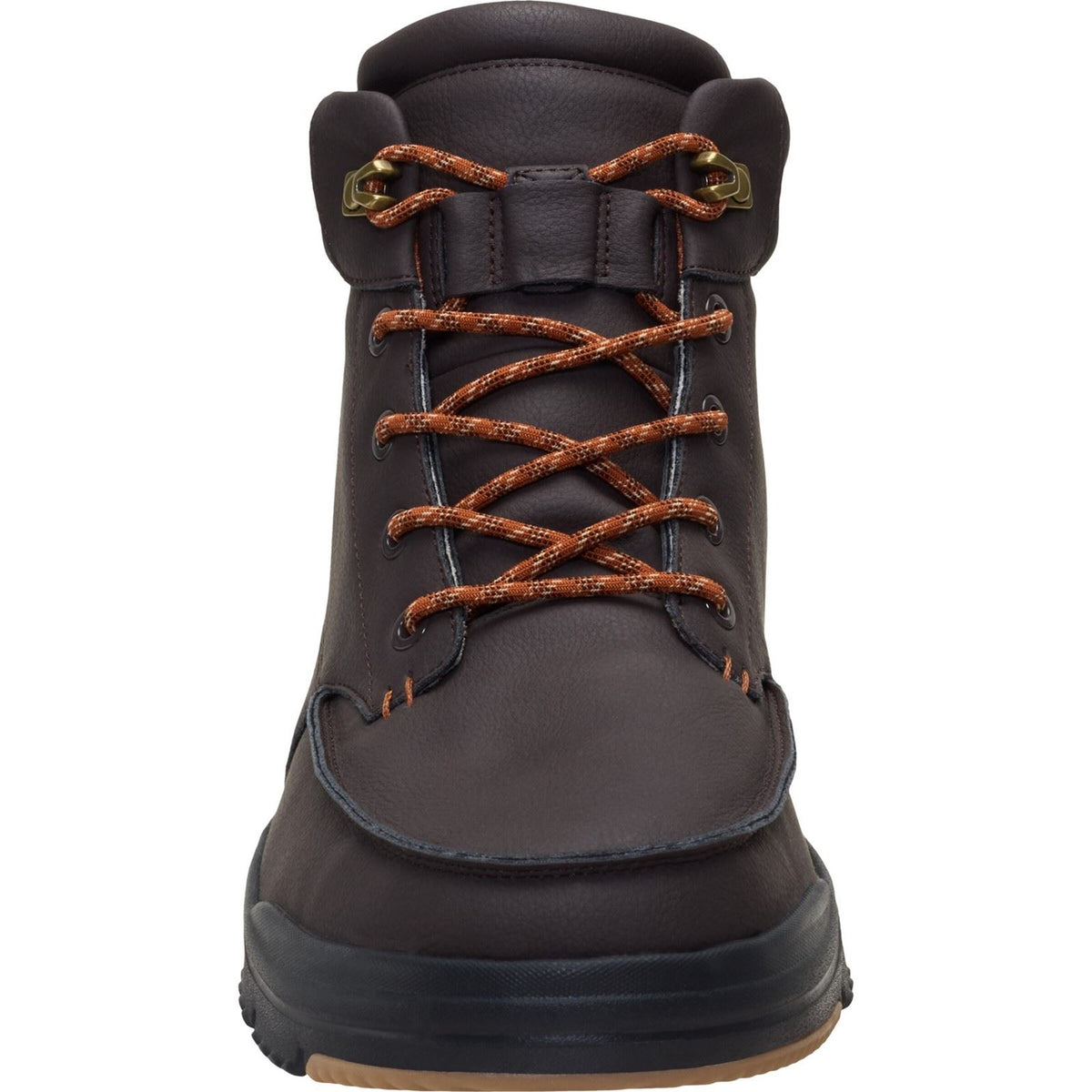 HEYDUDE Bradley II Classic Polyurethane Men's Chocolate Torte/Multi Ankle Boots
