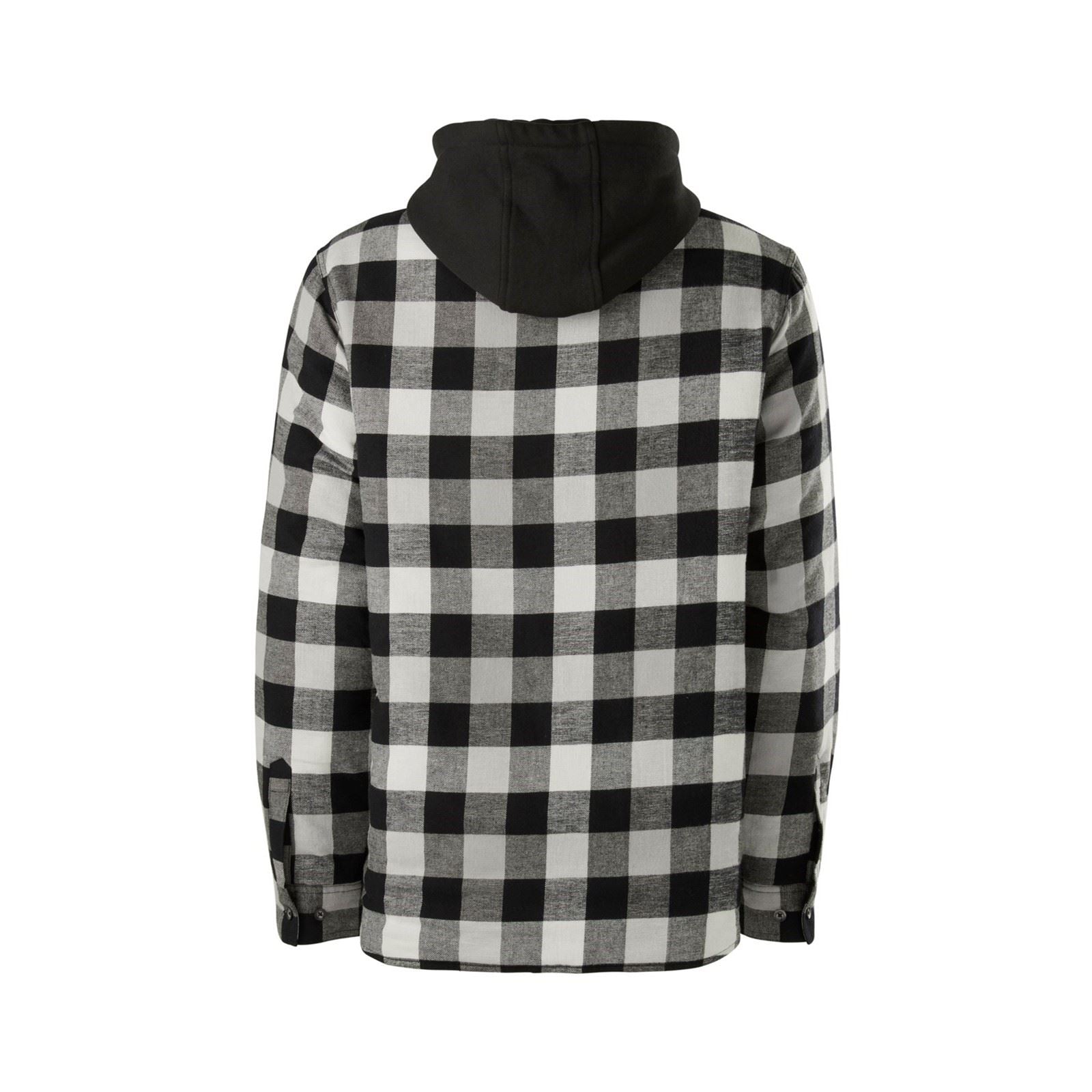 Hard Yakka Quilted Flannel Shacket Men's Grey Shirt Jacket