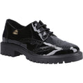 Hush Puppies Athena Patent Leather Girls's Black Brogues