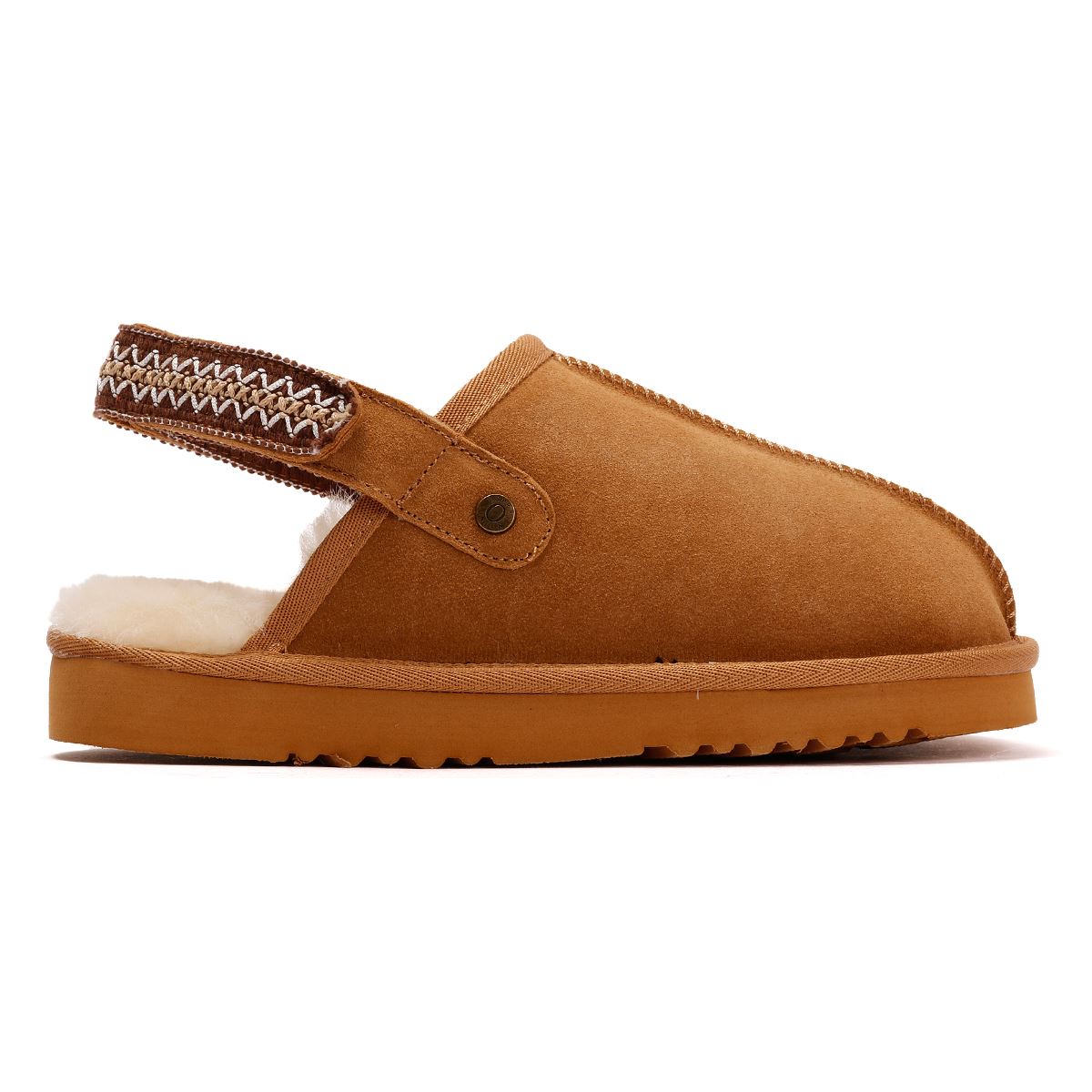 Osprey London The Constellation Suede Women's Tan Slippers