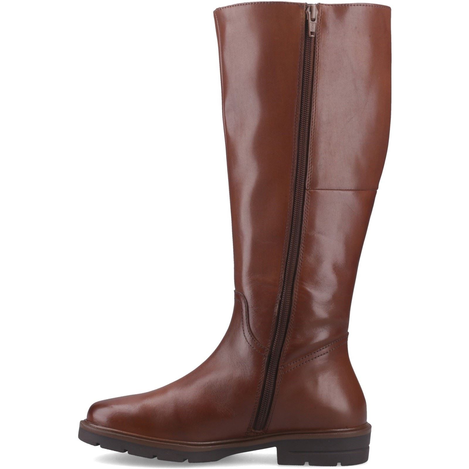 Hush Puppies Tallulah Leather Women's Tan Boots