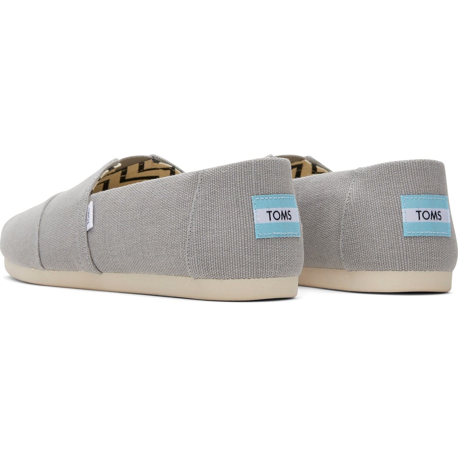TOMS Alpargata Classic Cotton Men's Drizzle Grey Espadrilles