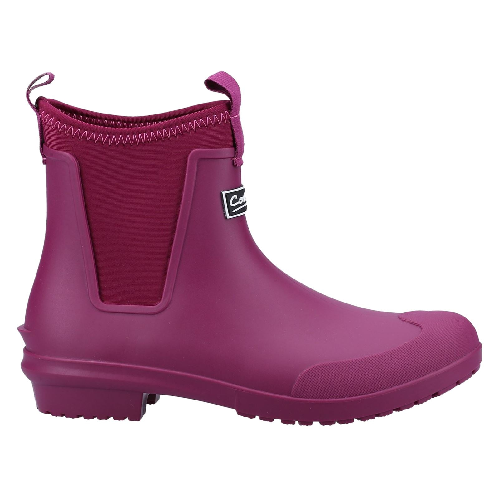 Cotswold Grosvenor Synthetic Berry Wellington Boots