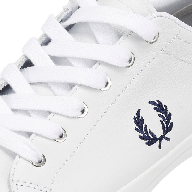 Fred Perry Baseline Leather Men's White/Navy Trainers