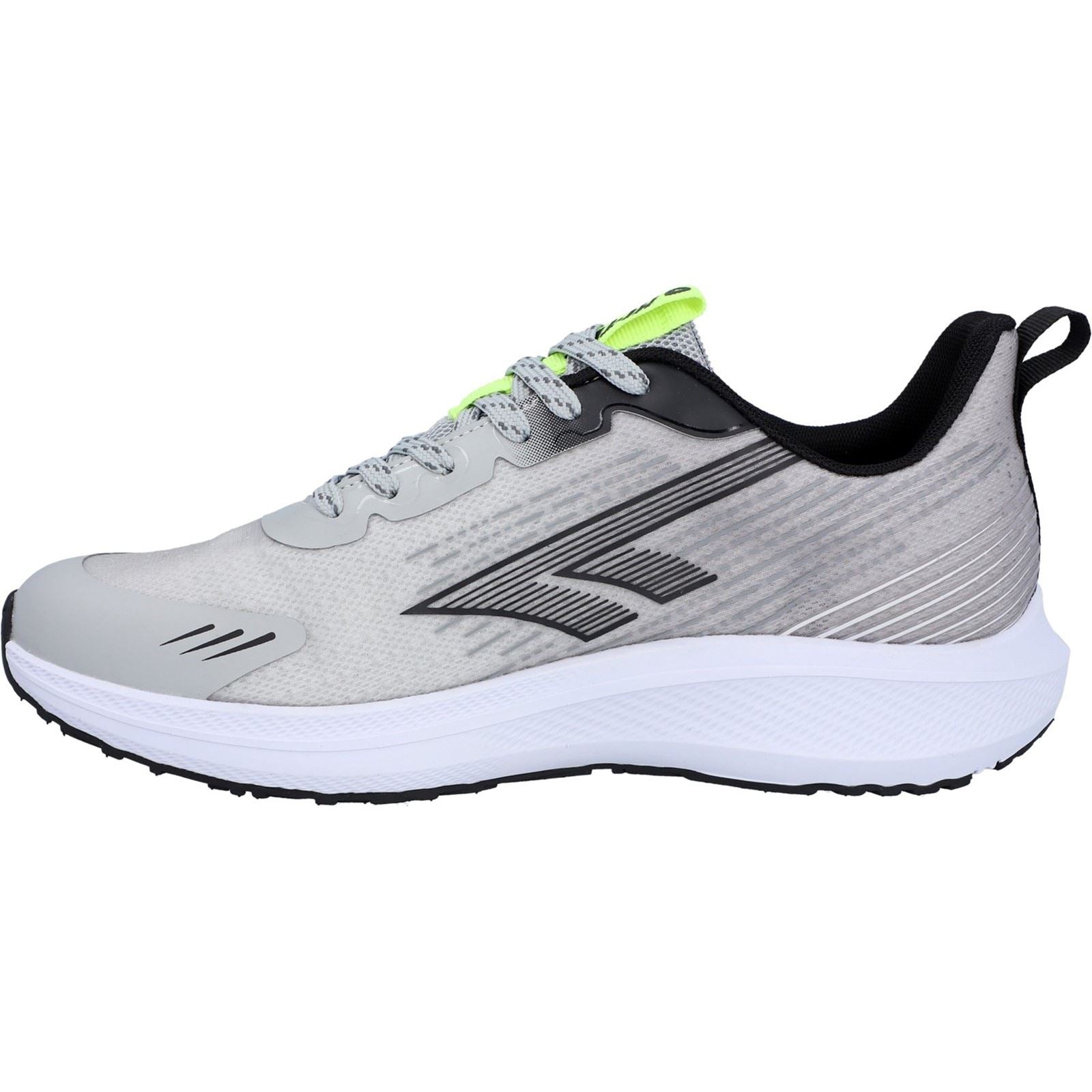 Hi-Tec Santorini Synthetic Men's Cool Grey/Black/Acid Lime Trainers
