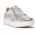 Fitflop Rally Sneakers Leather Women's Silver Trainers
