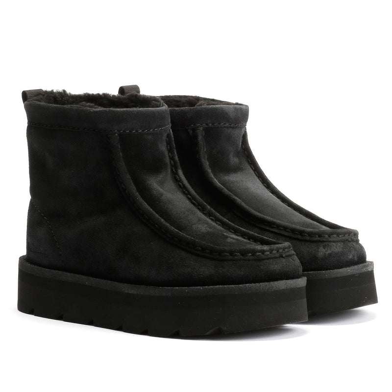 Clarks Originals Meare Rooey Suede Women's Black Boots