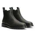 Tower London Harbour Leather Men's Black Chelsea Boots
