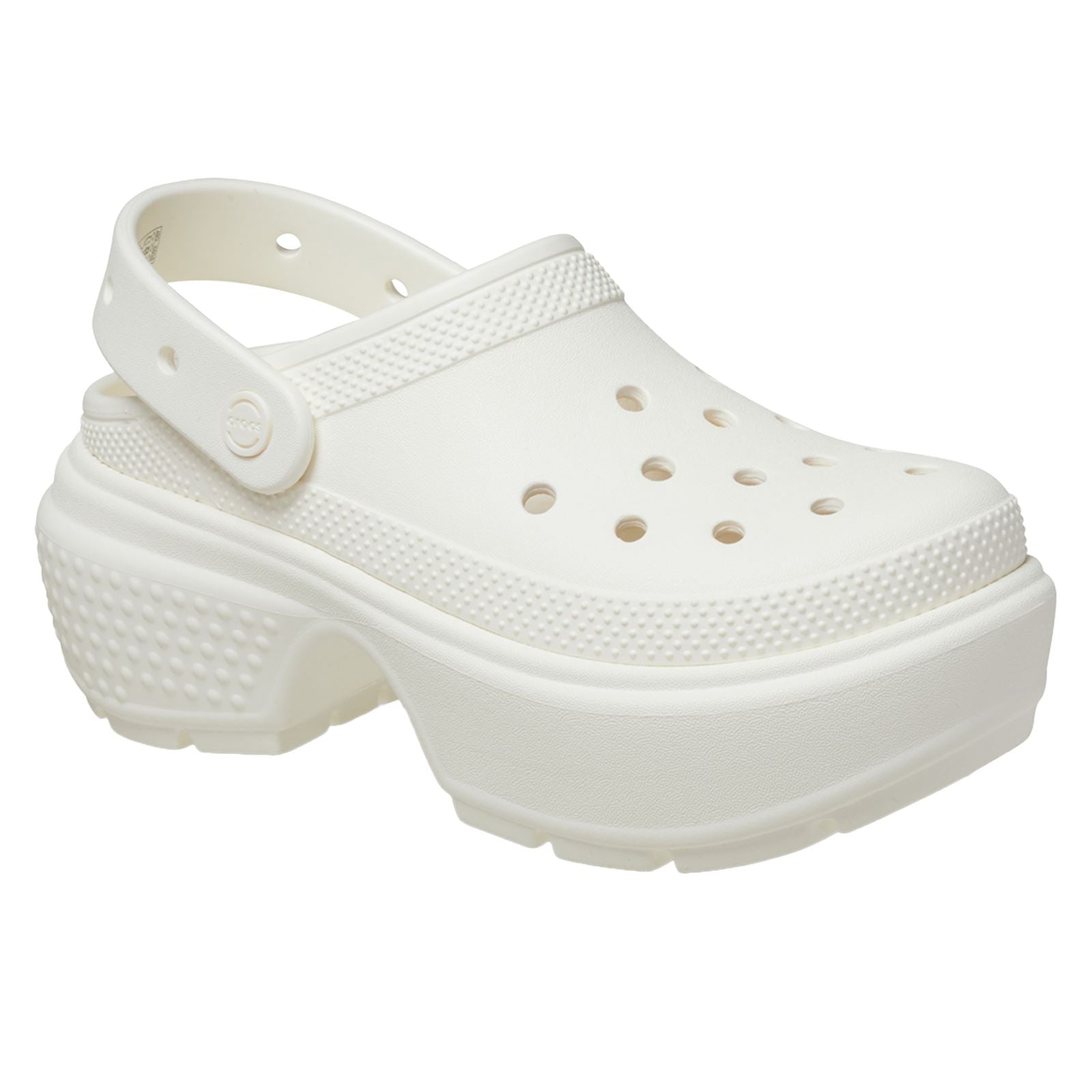 Crocs Stomp Clog Synthetic Chalk Clogs