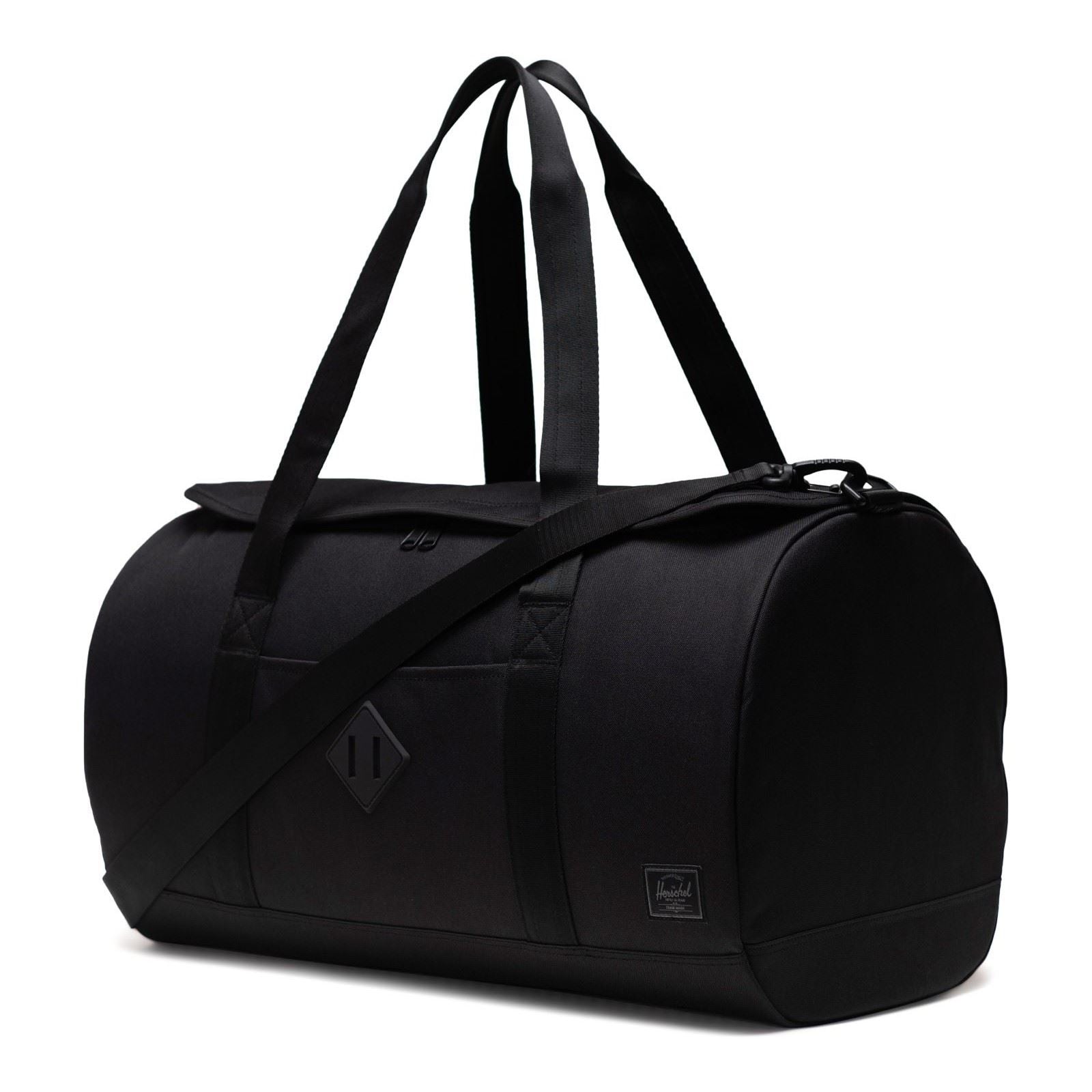 Herschel Bags Herschel Heritage Synthetic 's Black Duffel Bag