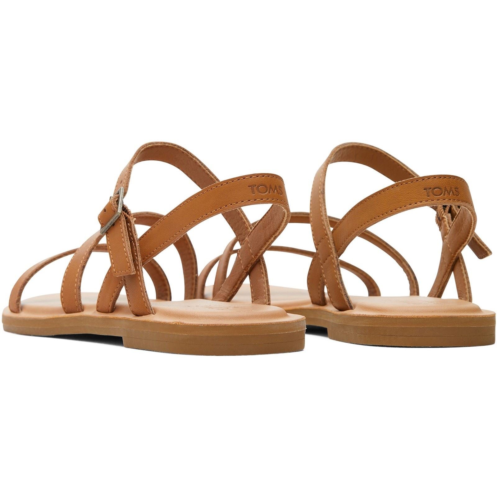 TOMS Kira Leather Women's Tan Sandals