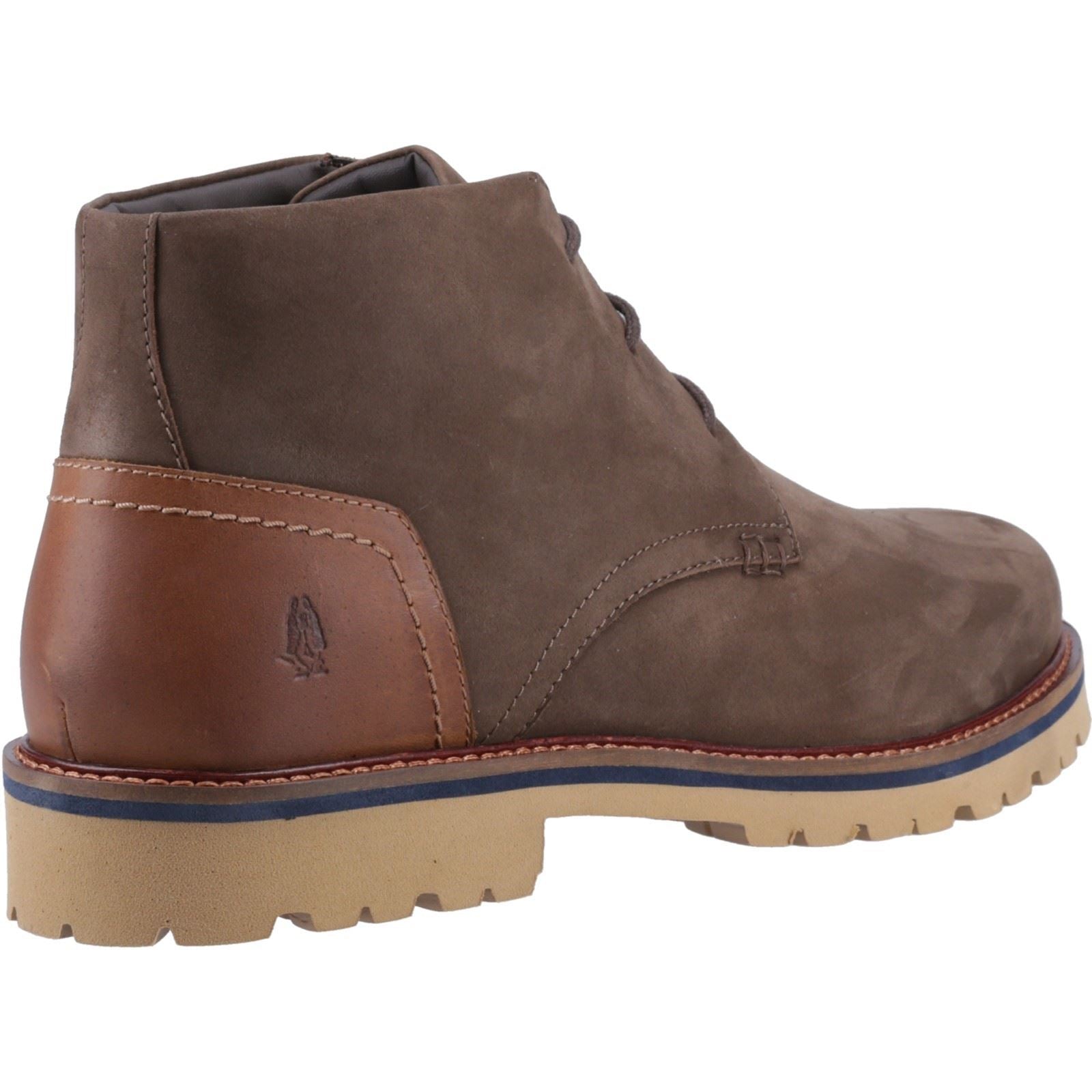 Hush Puppies Moore Nubuck Men's Brown Ankle Boots